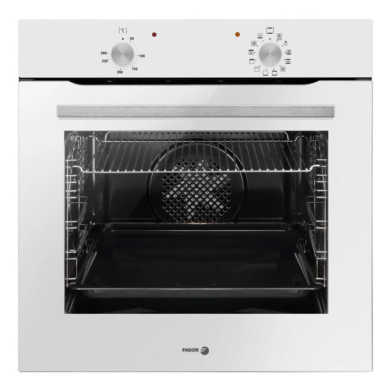 Horno Multifunción Integrable Fagor 9H-110BB – 77 L, Clase A, Limpieza por Vapor