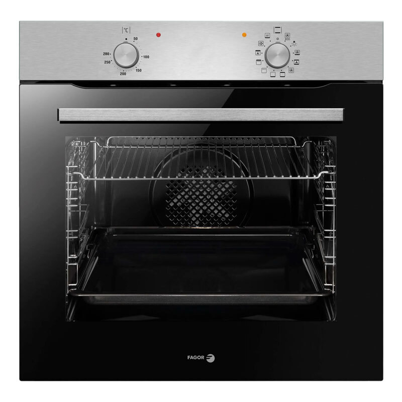 Horno multifunción Fagor 9H-110BX – Integrable, 77 L, Limpieza a vapor
