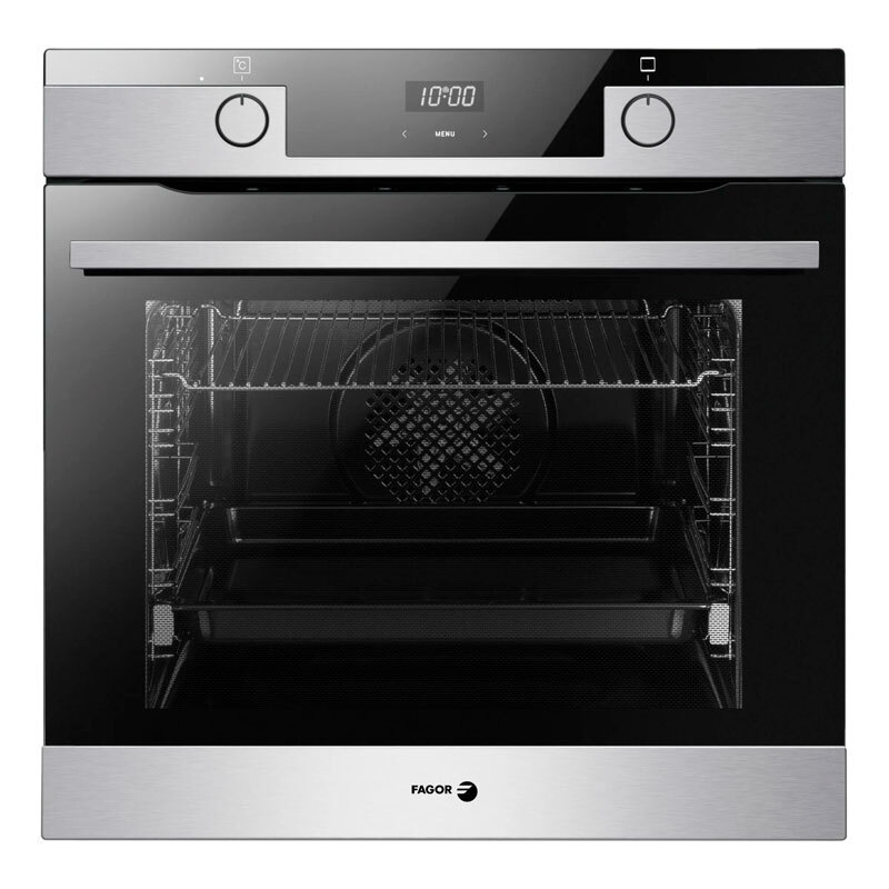 Horno multifunción Fagor 9H-175AX – 77 L, Pizza 300 °C, Limpieza por vapor