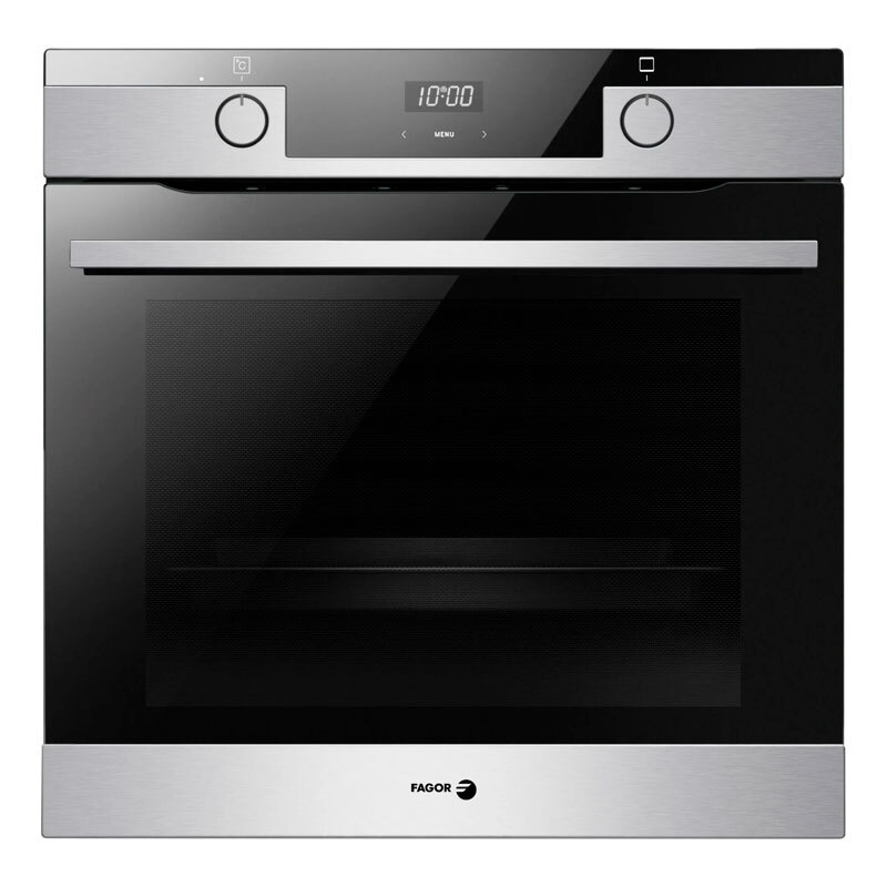 Horno integrable Fagor 9H-185AX – 77 L, Clase A, SteamClean