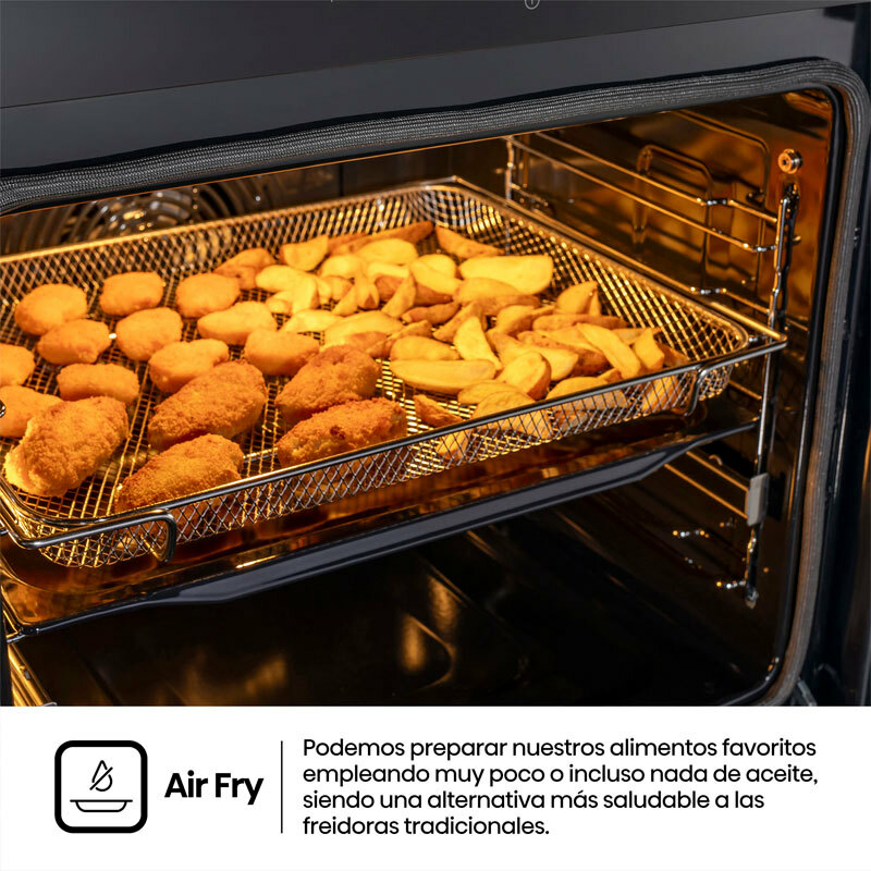 Horno integrable Hisense BAS614A8B – 77 L, Air Fry, WiFi