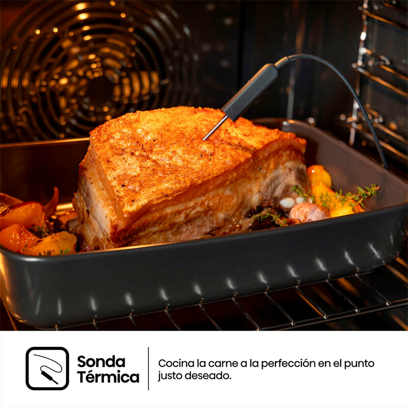 Horno integrable Hisense BAS614A8B – 77 L, Air Fry, WiFi