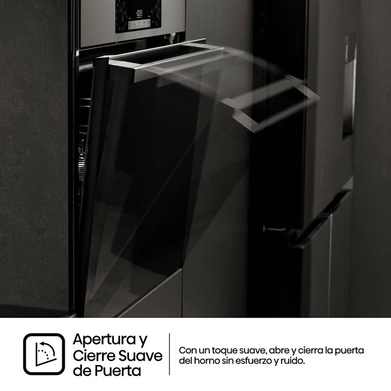 Horno integrable Hisense BI64213E14PX – Pirolítico, 77 L, Air Fry