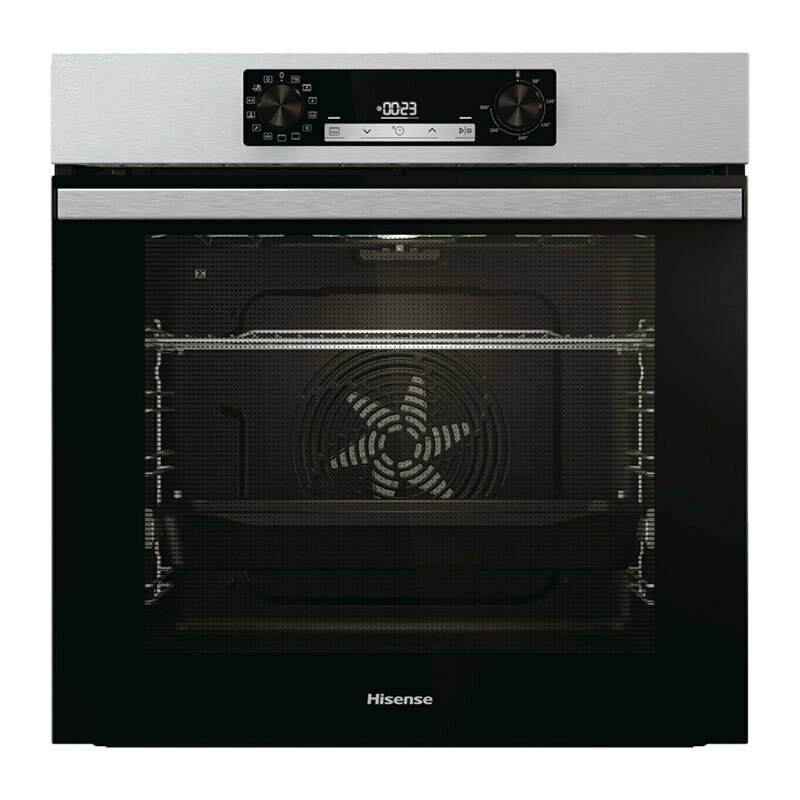 Horno integrable Hisense BI64213E14PX – Pirolítico, 77 L, Air Fry