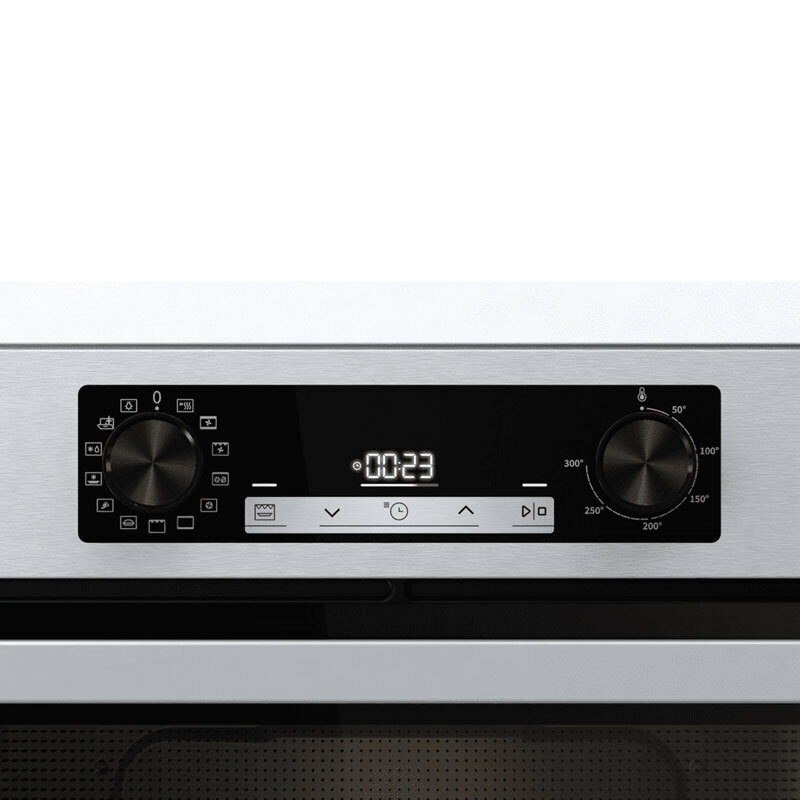 Horno integrable Hisense BI64213E14PX – Pirolítico, 77 L, Air Fry