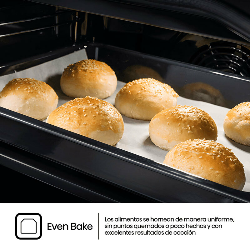 Horno integrable Hisense BI64213E14PX – Pirolítico, 77 L, Air Fry