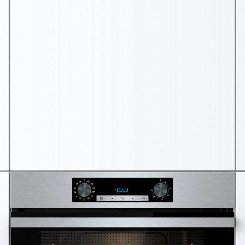 Horno integrable Hisense BSA65226AX – 77 L, Vapor y Air Fry, Limpieza hidrolítica