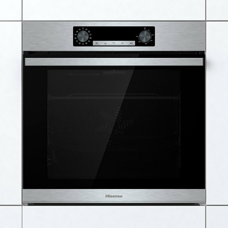 Horno integrable Hisense BSA65226AX – 77 L, Vapor y Air Fry, Limpieza hidrolítica