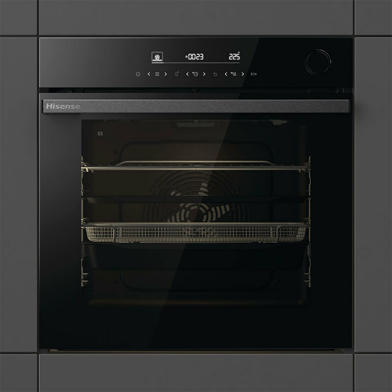 Horno pirolítico integrable Hisense BSA66346PBGWIFI – 77 L, Vapor, WiFi