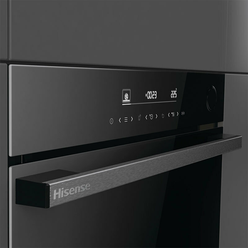 Horno pirolítico integrable Hisense BSA66346PBGWIFI – 77 L, Vapor, WiFi