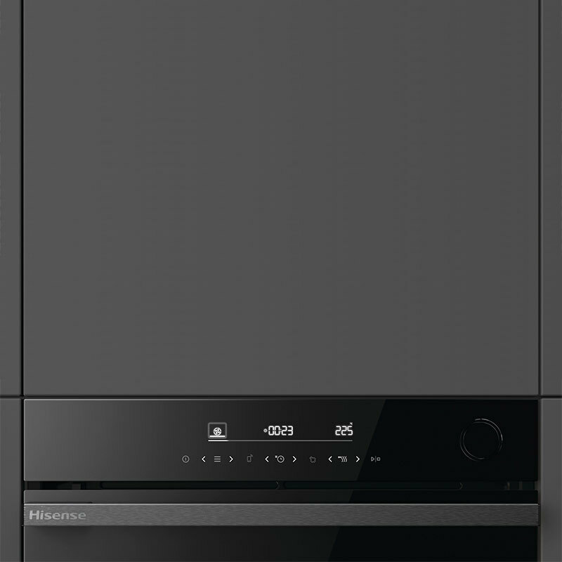 Horno pirolítico integrable Hisense BSA66346PBGWIFI – 77 L, Vapor, WiFi