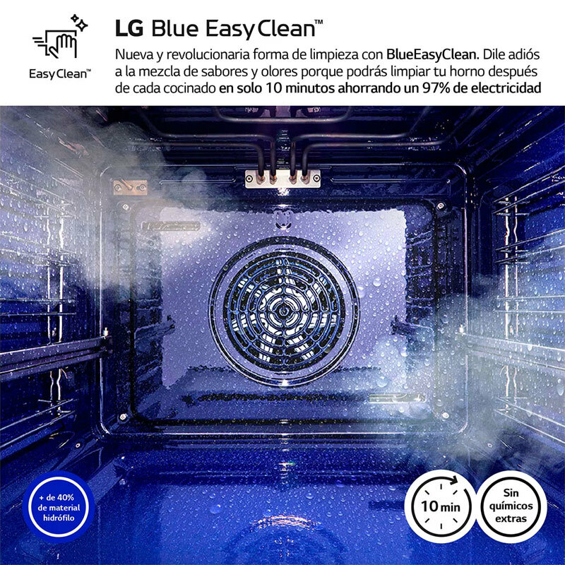 Horno empotrable LG WSED7612S – 76 L, WiFi, Freidora de aire