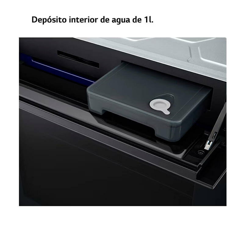 Horno empotrable LG WSED7665B – 76 L, A++, Vapor y AirFryer