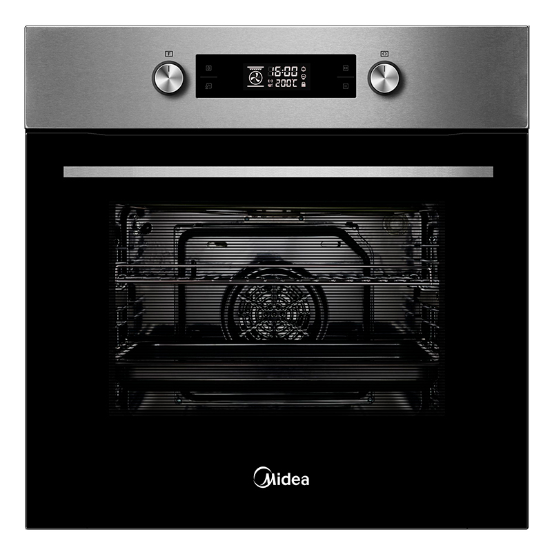 Horno empotrable Midea 65M90E3IX – 70 L, 9 funciones, Clase A
