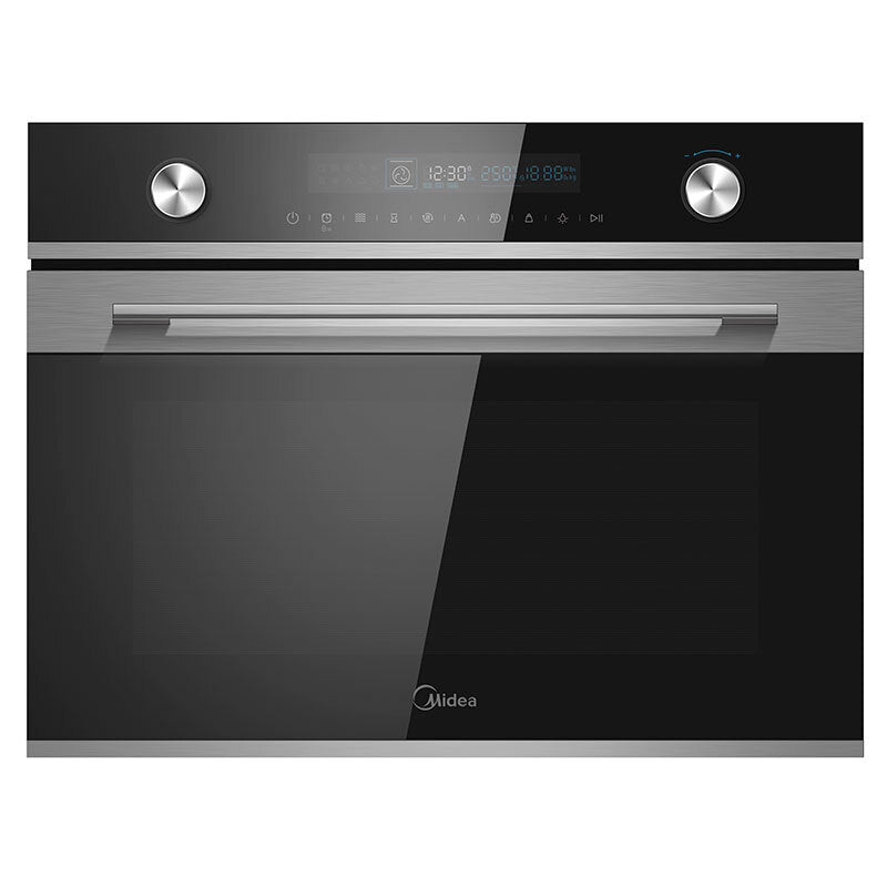 Horno compacto integrable Midea MCO4550TMM – 50 L, Horno+Microondas, 11 funciones