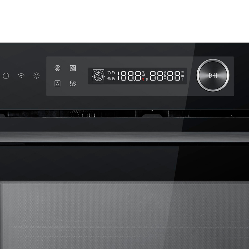 Horno empotrable Midea MCOTV950E4MO-BK – Microondas integrado, 50 L, WiFi