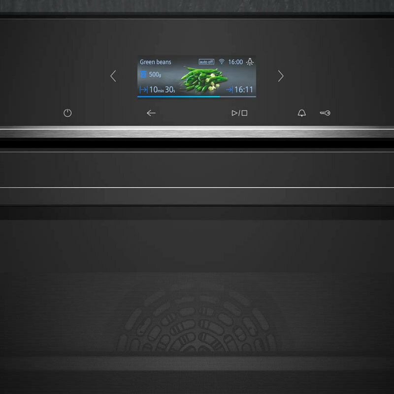 Horno compacto Siemens CB774G1B1 – Integrable, 47 L, Pirolítico