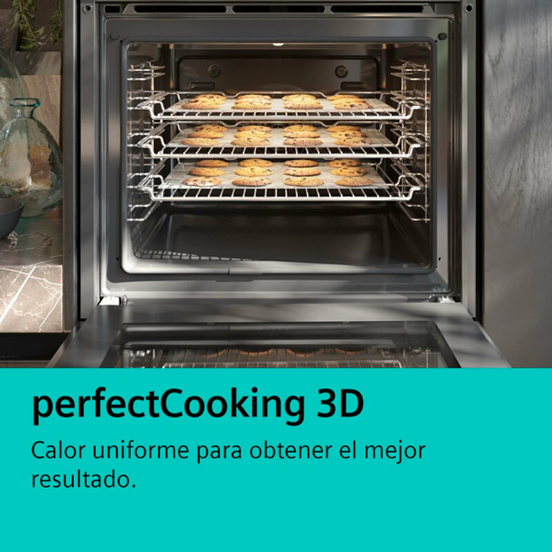 Horno multifunción integrable Siemens HB534AER3 – 71 L, A+, EasyClean