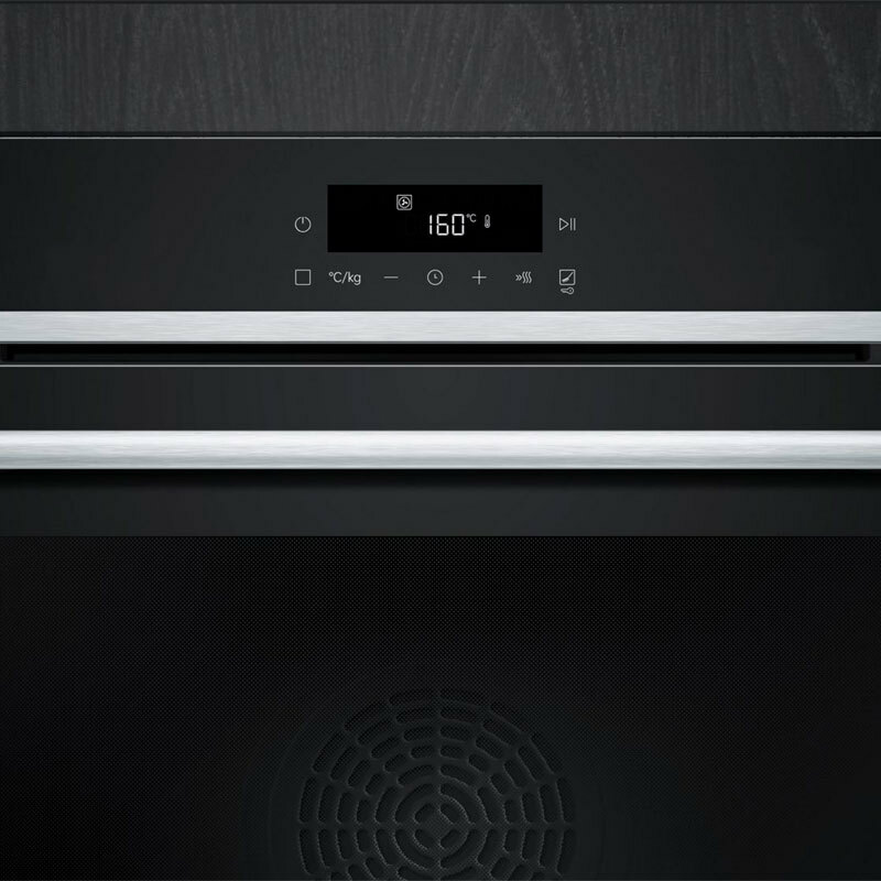 Horno multifunción integrable Siemens HB572AES3 – 71 L, Pirolítico+Hidrolítico, AirFry