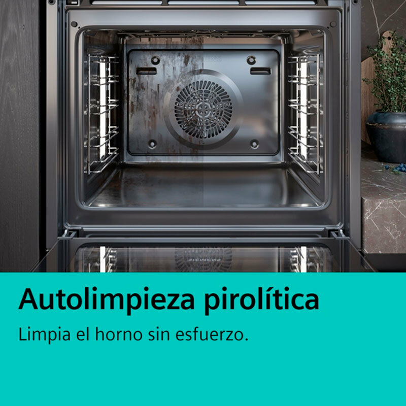 Horno integrable Siemens HB578GFS7 – Pirolítico, AirFry, Wi‑Fi