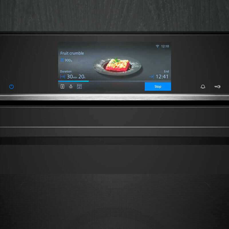 Horno integrable Siemens HB778G3B1 – 71 L, Pirolítico+Hidrolítico, Home Connect