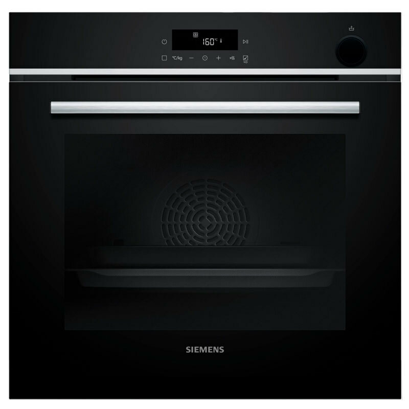 Horno a vapor integrable Siemens HR532GBS3 – Vapor, AirFry, 71 L