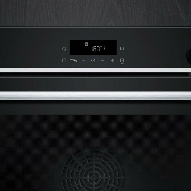Horno a vapor integrable Siemens HR532GBS3 – Vapor, AirFry, 71 L