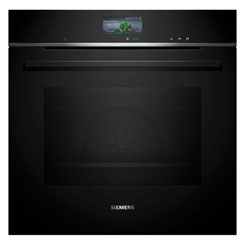 Horno de vapor integrable Siemens HR776G1B1 – 71 L, pulseSteam y 4D, Pirolítico+Hidrolítico