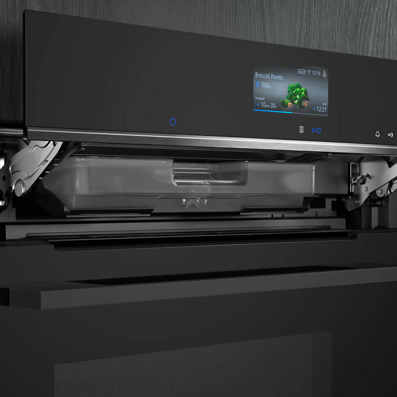 Horno empotrable Siemens HS736G3B1 – 100% Vapor Plus, 71 L, Home Connect