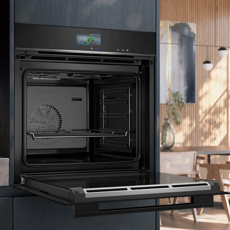 Horno empotrable Siemens HS736G3B1 – 100% Vapor Plus, 71 L, Home Connect