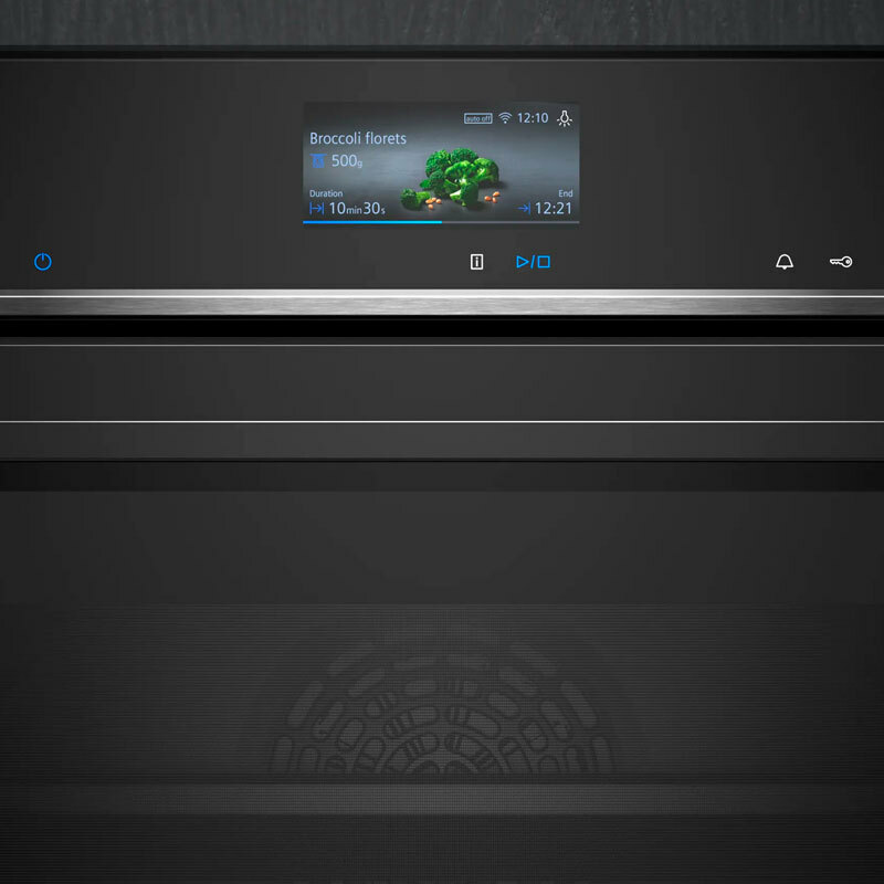 Horno empotrable Siemens HS736G3B1 – 100% Vapor Plus, 71 L, Home Connect