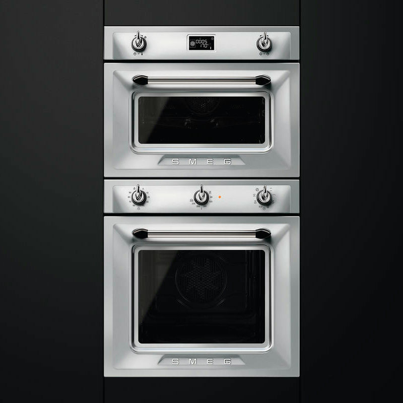 Horno empotrable Smeg SF6905X1 – 70 L, Clase A, Vapor Clean