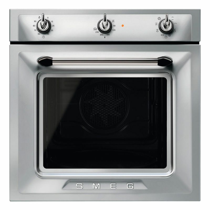 Horno empotrable Smeg SF6905X1 – 70 L, Clase A, Vapor Clean