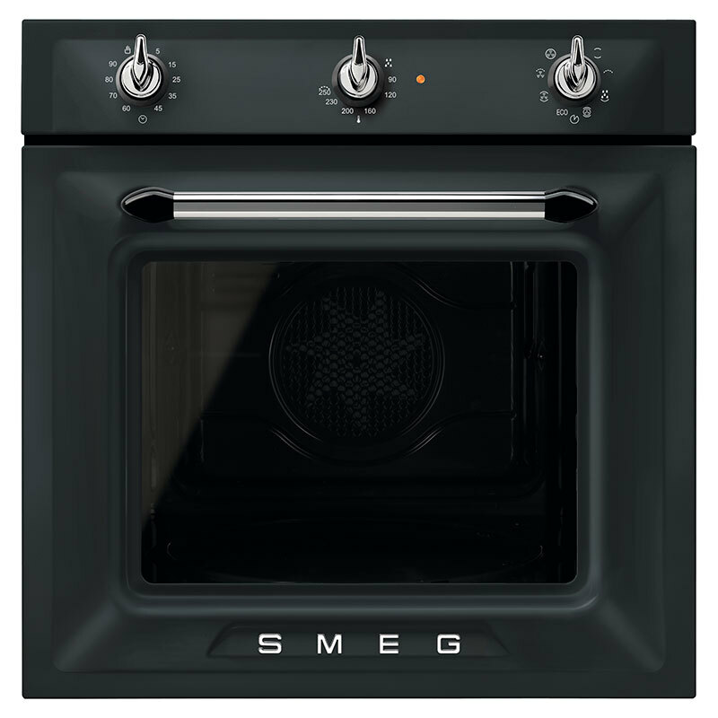 Horno empotrable Smeg SF69M3TNO – 70 L, Clase A, Limpieza a vapor