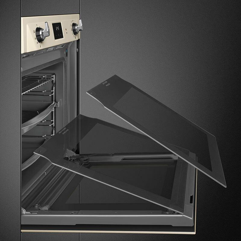 Horno empotrable Smeg SOP6900TP – 68 L, Pirolítico, Clase A