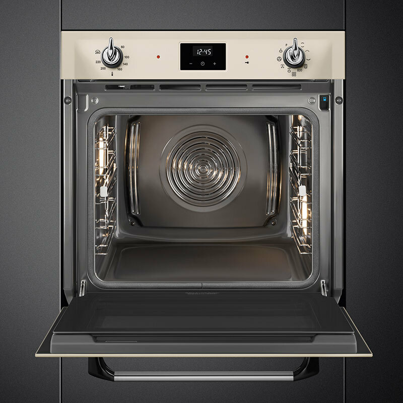 Horno empotrable Smeg SOP6900TP – 68 L, Pirolítico, Clase A