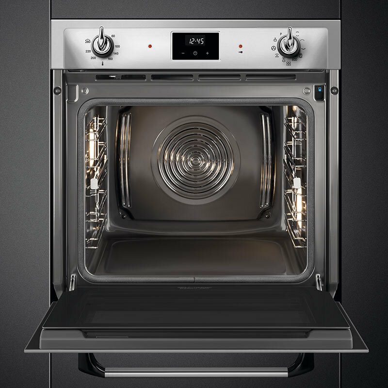 Horno empotrable Smeg SOP6900TX – 68 L, Pirolítico, Clase A