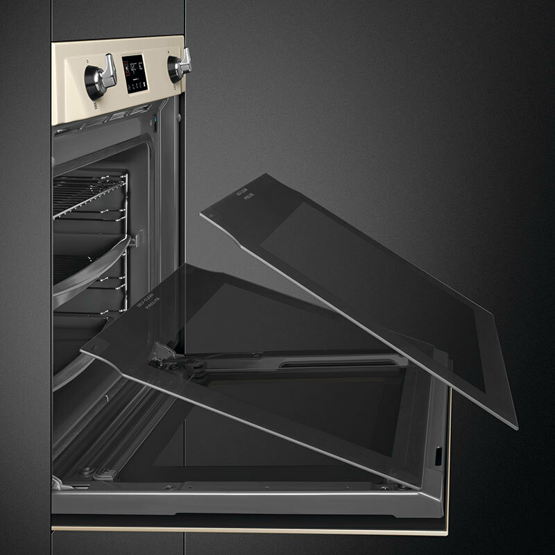 Horno empotrable combinado de vapor Smeg SOP6902S2PP – 68 L, Pirolítico, Vapor 20–40%