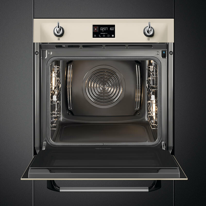 Horno empotrable combinado de vapor Smeg SOP6902S2PP – 68 L, Pirolítico, Vapor 20–40%