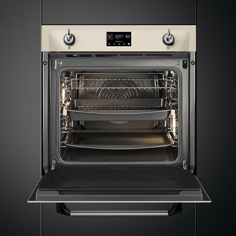 Horno empotrable combinado de vapor Smeg SOP6902S2PP – 68 L, Pirolítico, Vapor 20–40%