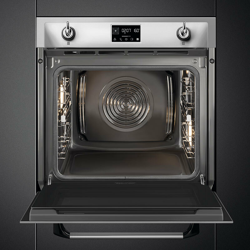Horno integrable Smeg SOP6902S2PX – Vapor, Pirolítico, 68 L