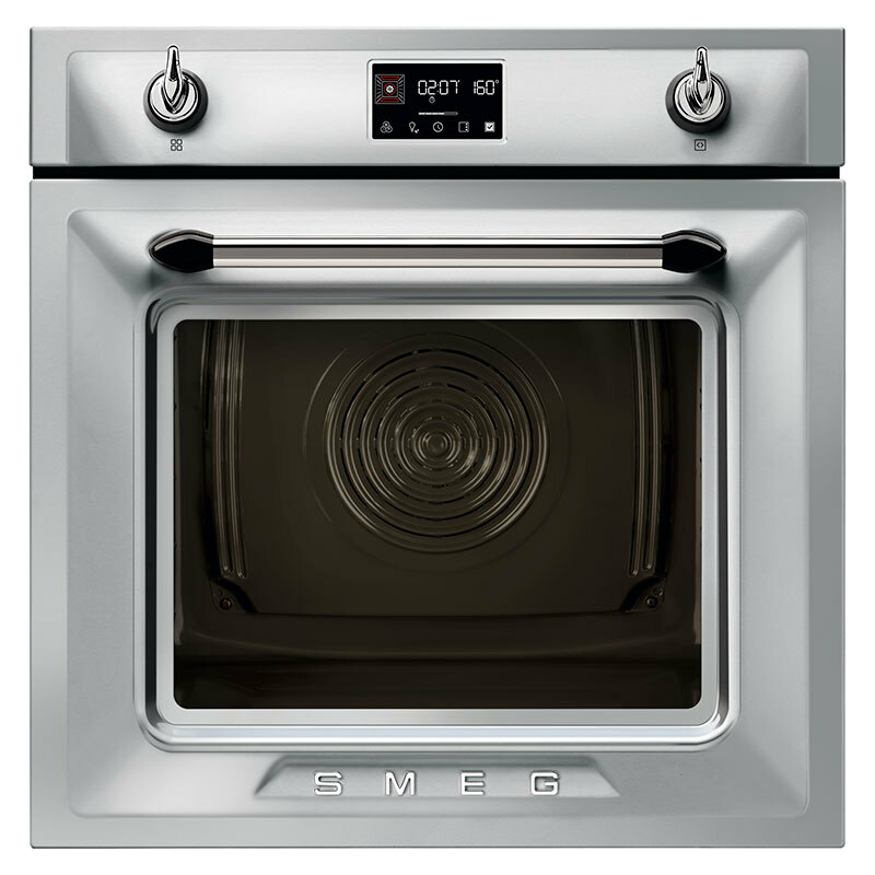 Horno integrable Smeg SOP6902S2PX – Vapor, Pirolítico, 68 L