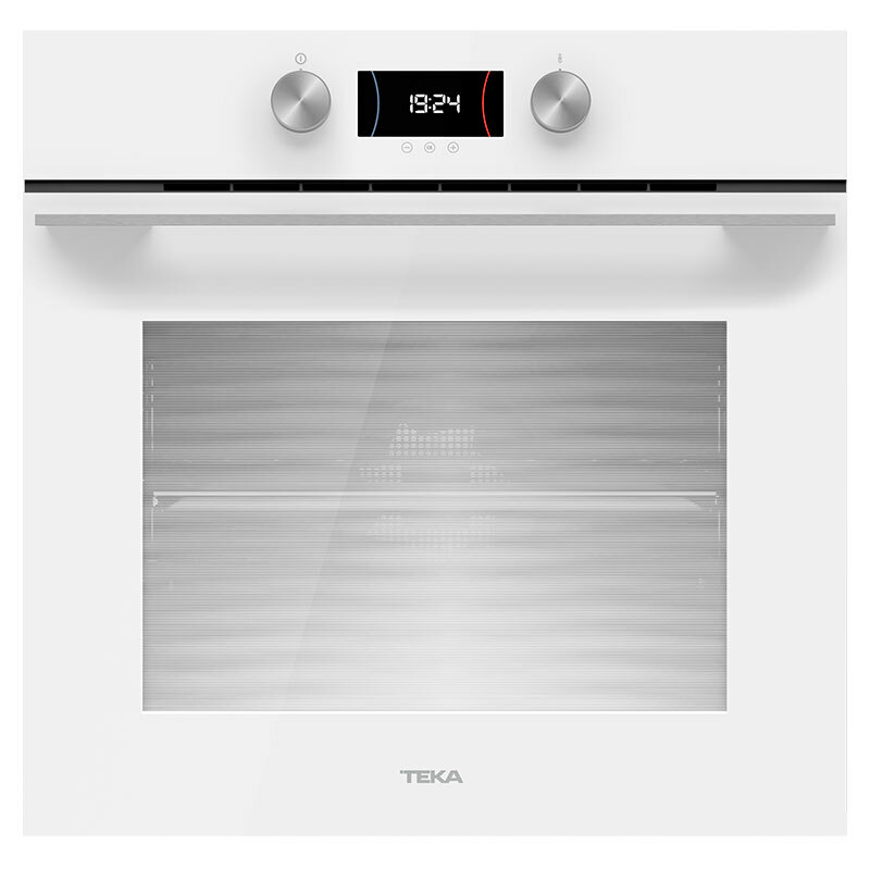 Horno empotrable Teka HLB8400P WH – 70 L, Pirolítico + HydroClean, Clase A+