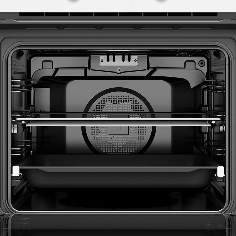 Horno empotrable Teka HLB8400P WH – 70 L, Pirolítico + HydroClean, Clase A+