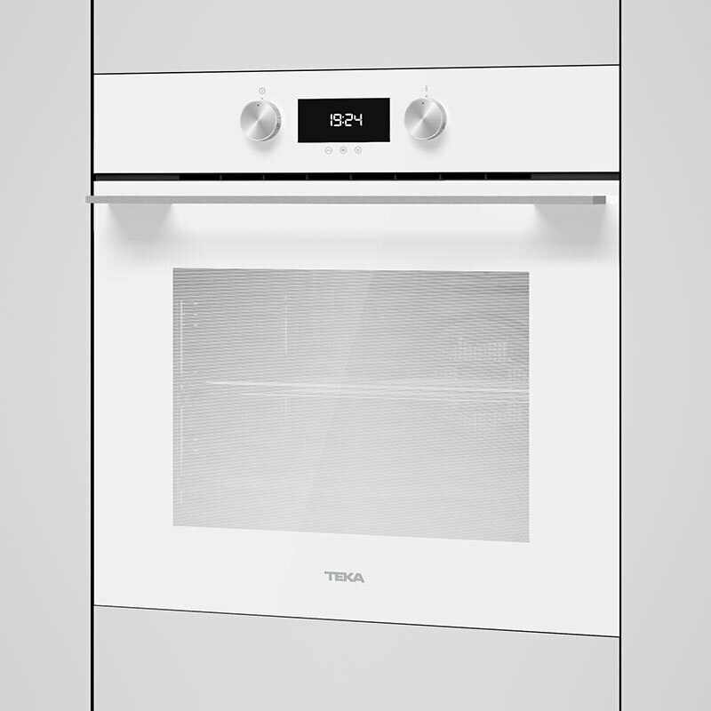 Horno multifunción integrable Teka HLB 8400 WH – 70 L, HydroClean PRO, Panel táctil