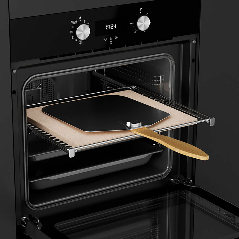 Horno empotrable Teka HLB 8510 P BK – 71 L, Pirolítico + HydroClean, MaestroPizza 340°C