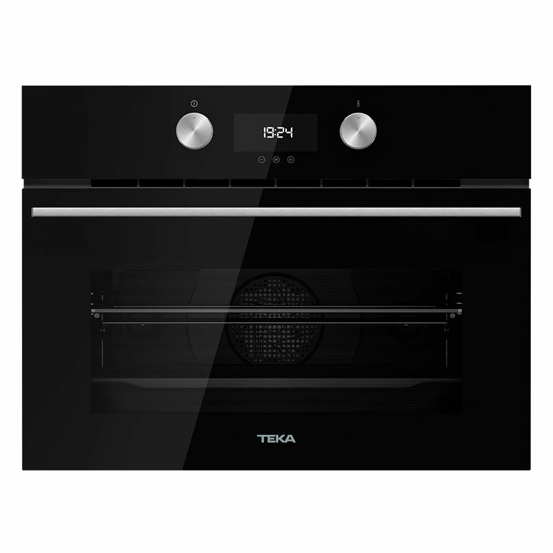 Horno compacto integrable Teka HLC 8400 BK – 44 L, 9 funciones, HydroClean PRO