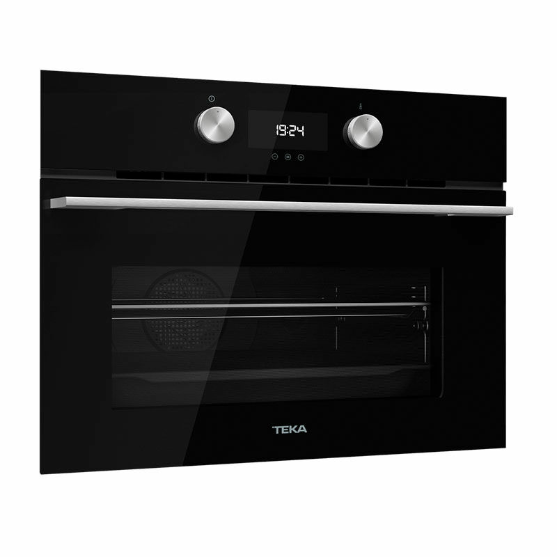 Horno compacto integrable Teka HLC 8400 BK – 44 L, 9 funciones, HydroClean PRO