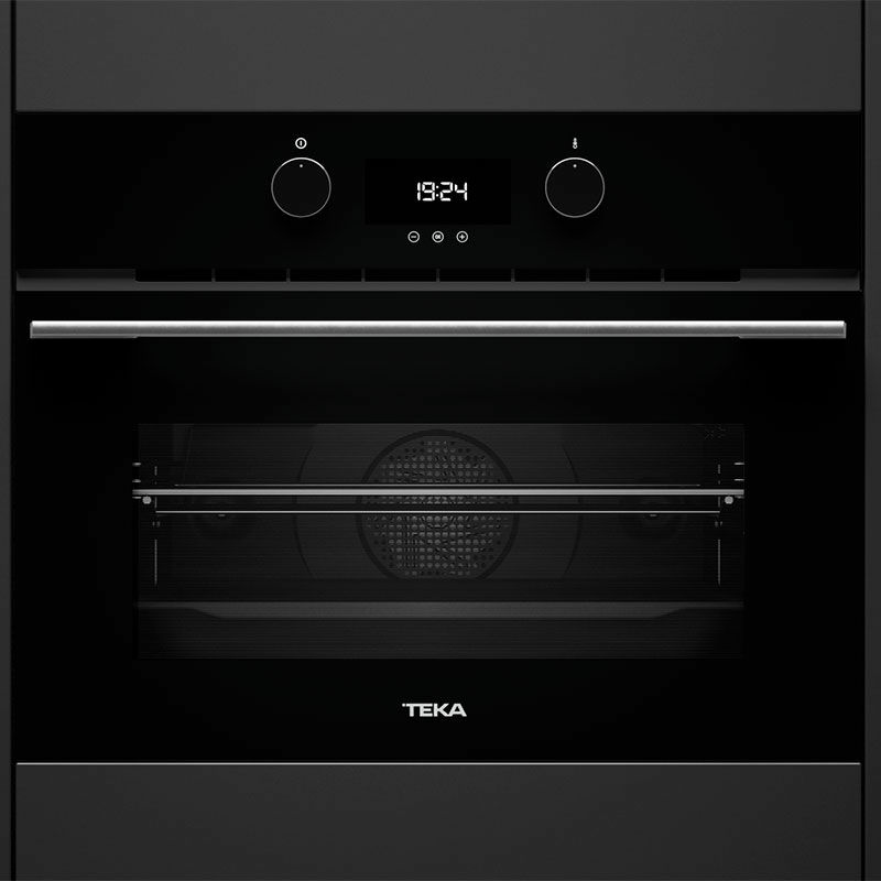 Horno compacto integrable Teka HLC 8400 BK – 44 L, 9 funciones, HydroClean PRO