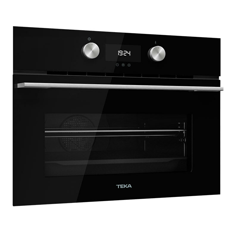 Horno compacto integrable Teka HLC 8440 C FBK – 40 L, Multifunción y microondas, HydroClean ECO